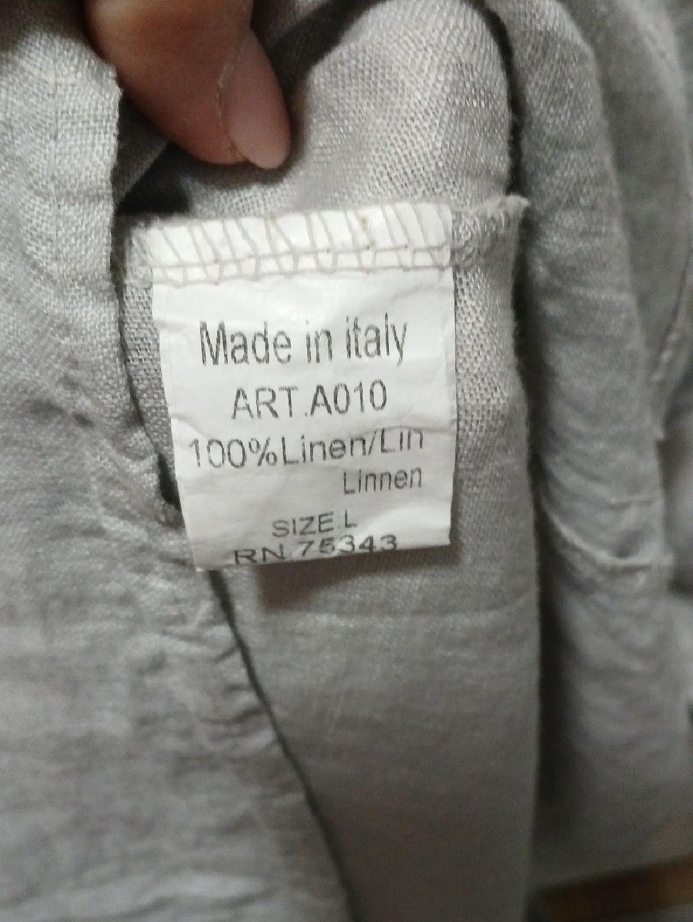 Light Gray Short-Sleeve Women's Tunic Dress - Picture 5 of 5